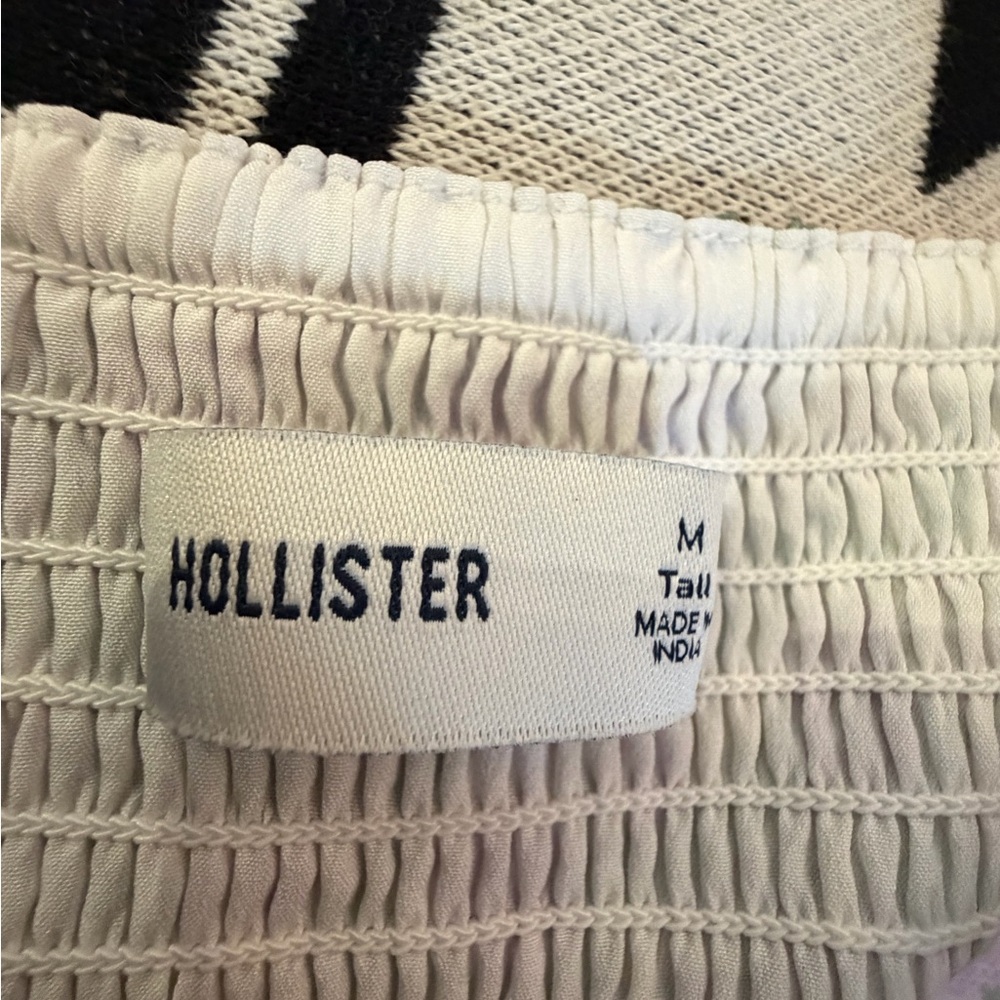 Hollister Pastel Floral Mini Dress Cottagecore Spring Summer Size M - Picture 4 of 5